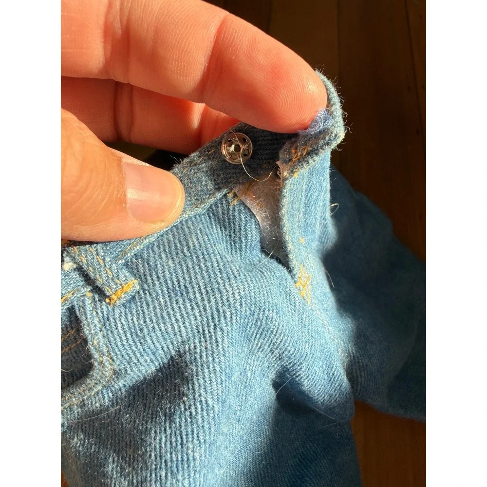 Vintage 1995 Pleasant Company American Girl Doll Blue Denim Jeans Pants